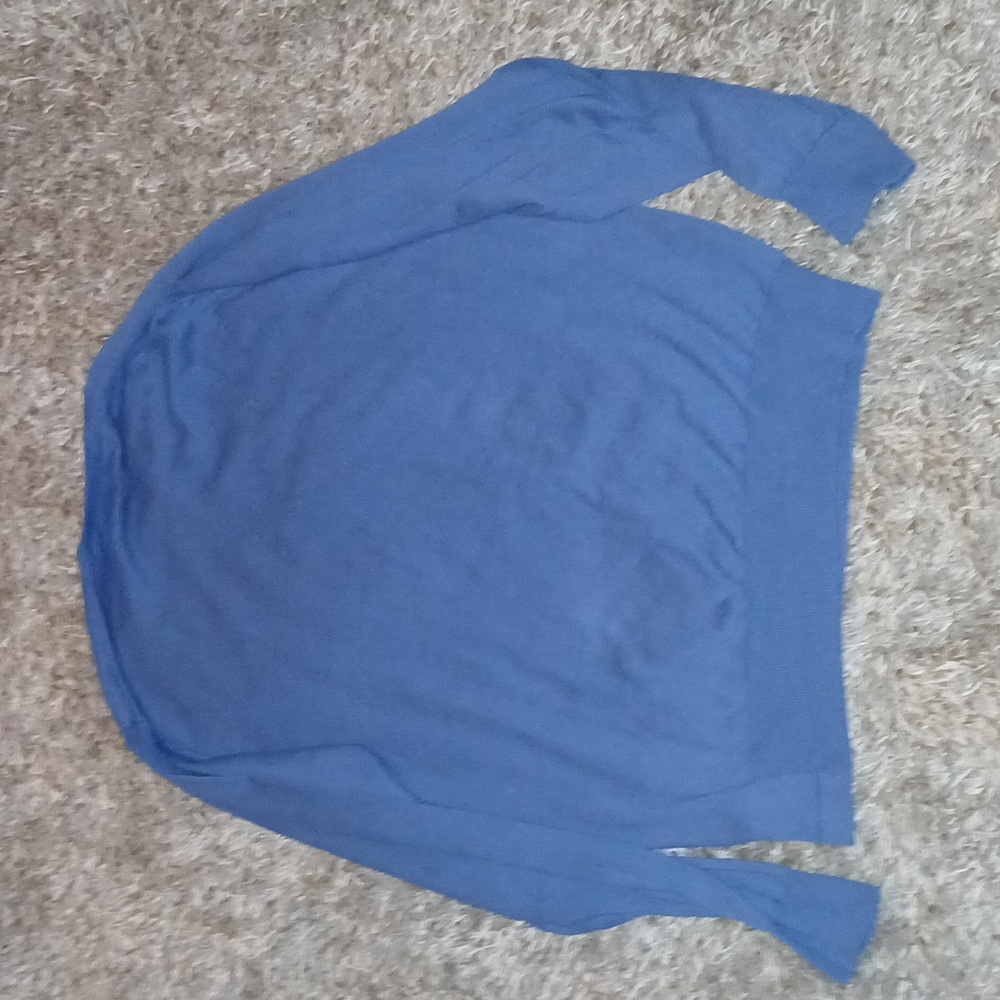 Men's Blue Sweater - Picture 5 of 6